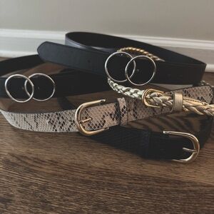 5 Belts M & L